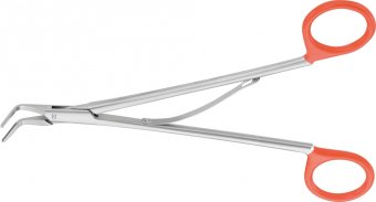 Aplicator clipuri titan, dimensiune Large, angulat 65°, 203 mm