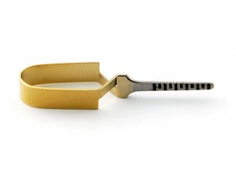 Micro clip vascular temporar, drept, 9 mm, forță 20–25 g – pentru vase 0,5–2,0 mm