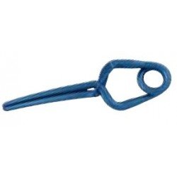 Mini clip anevrism temporar, angulat 45°, din titan, forță 0,69 N (70 g)